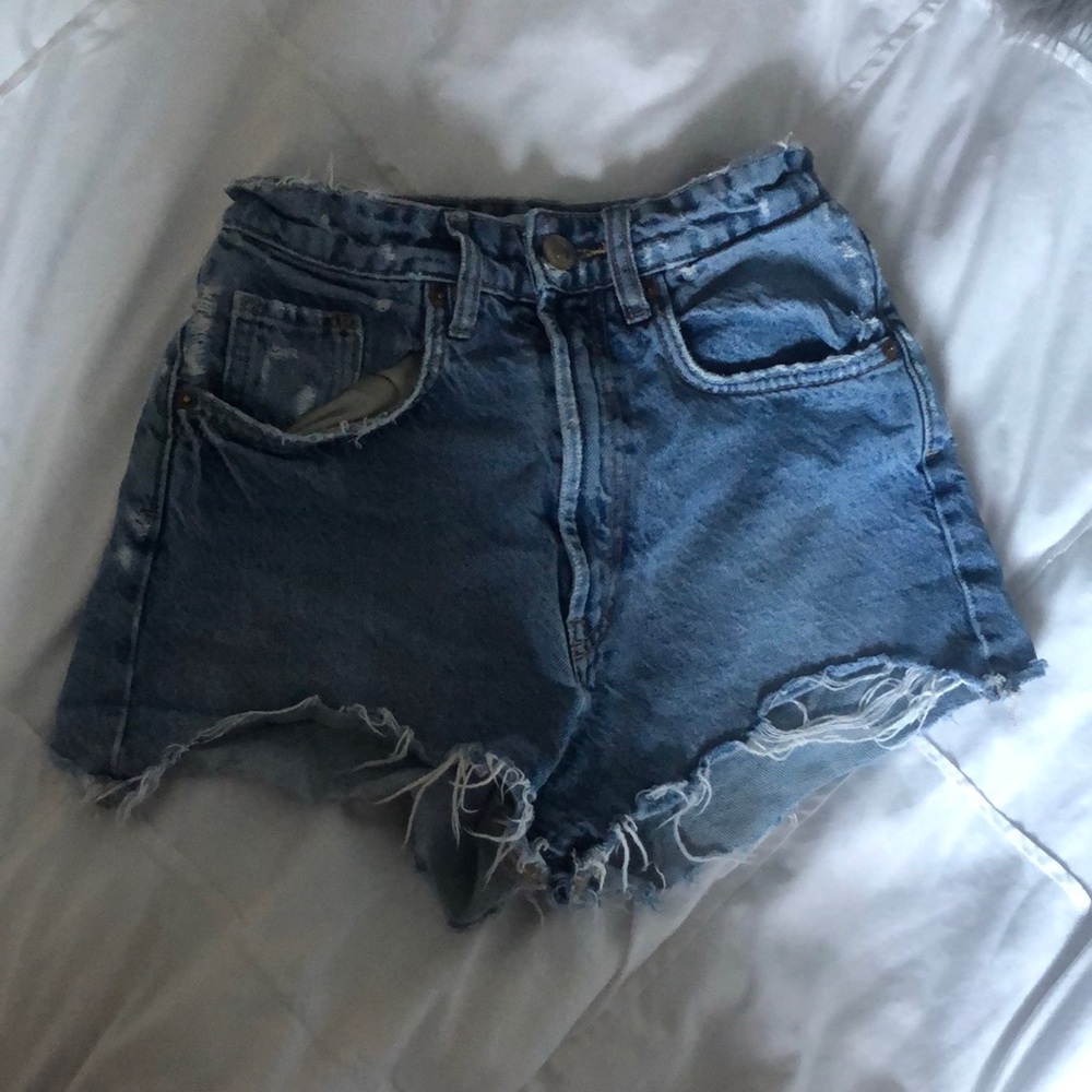 Zara shorts high wasted